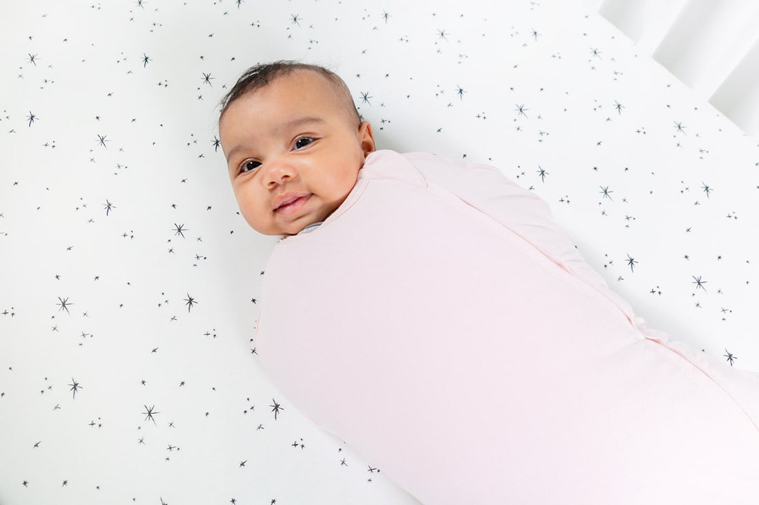 Baby in Comforter Sleepea with a TOG of 2.0