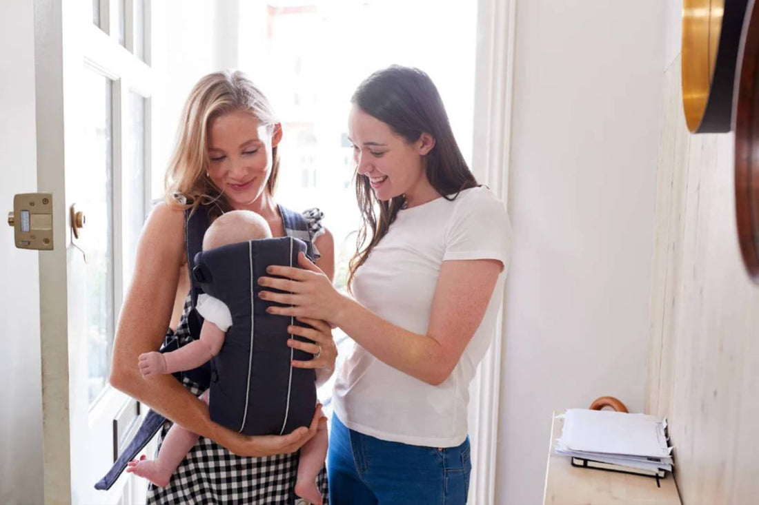 supporting friend with new baby