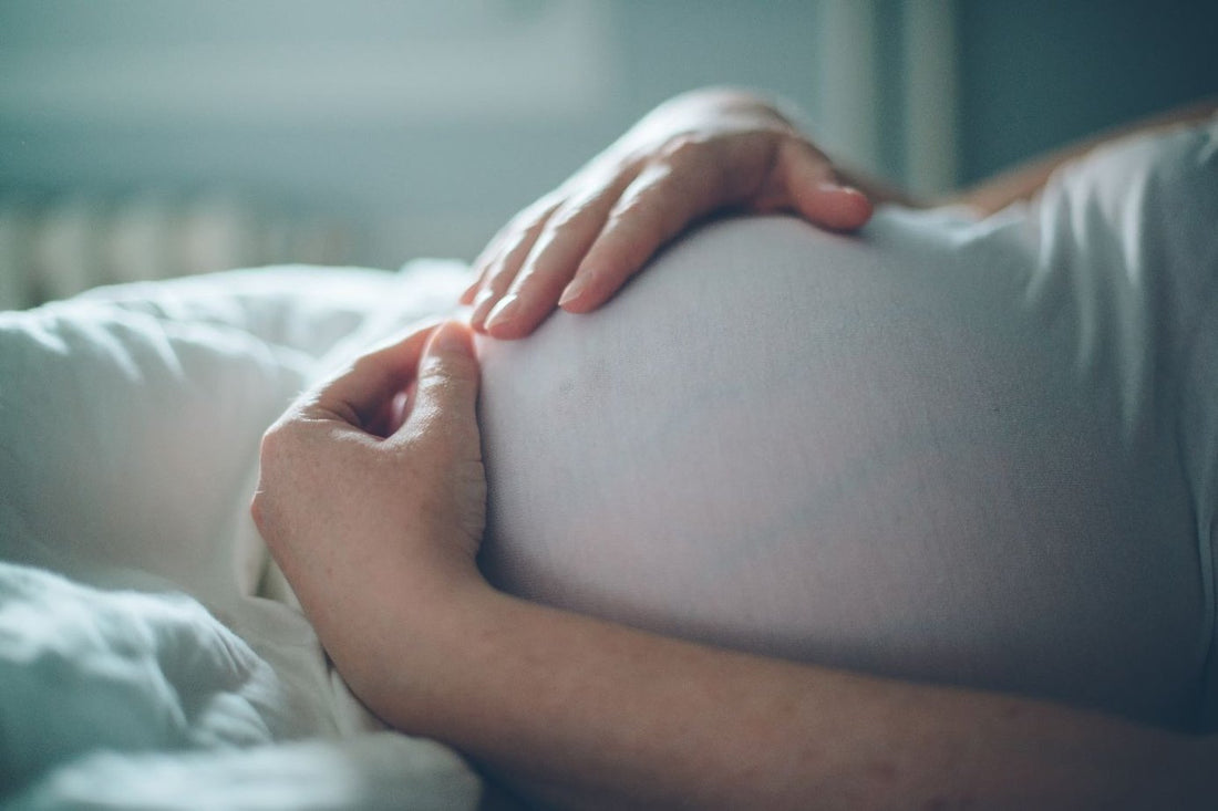 pregnant-mom-feeling-her-baby-in-her-stomach
