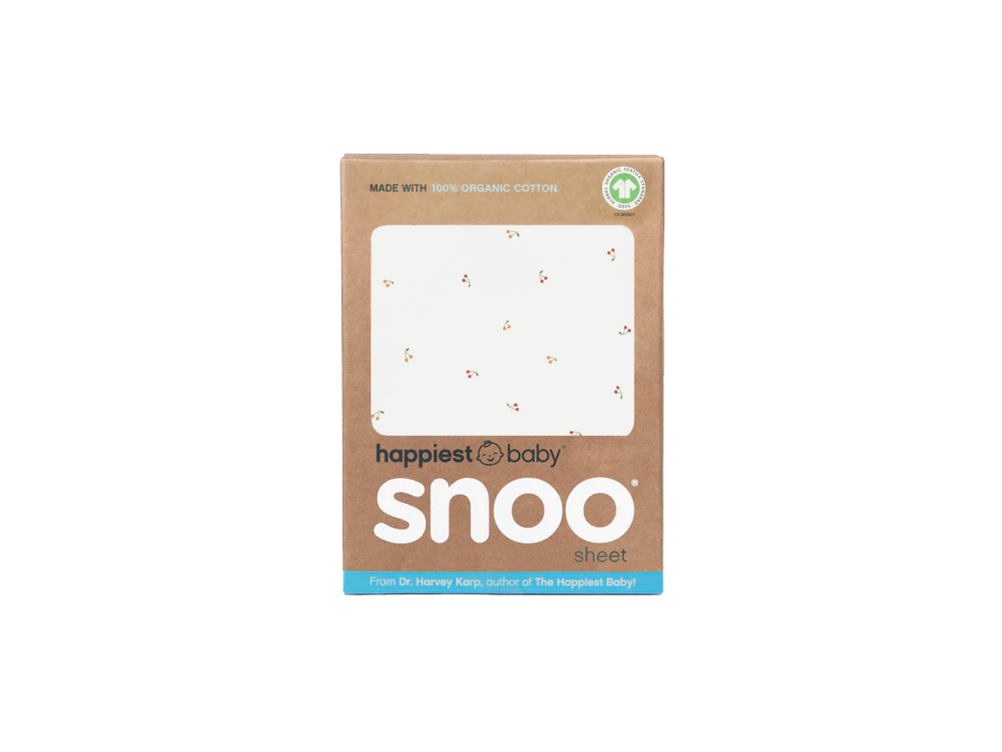 100% Organic Cotton SNOO Baby Bassinet Fitted Sheet