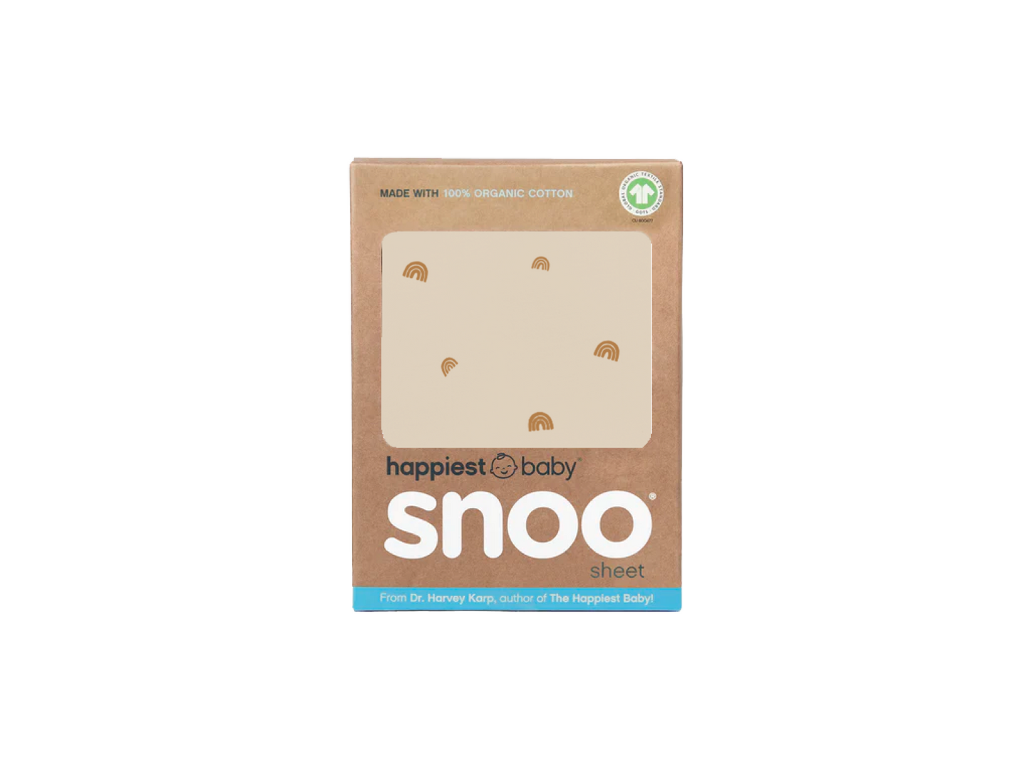 100% Organic Cotton SNOO Baby Bassinet Fitted Sheet