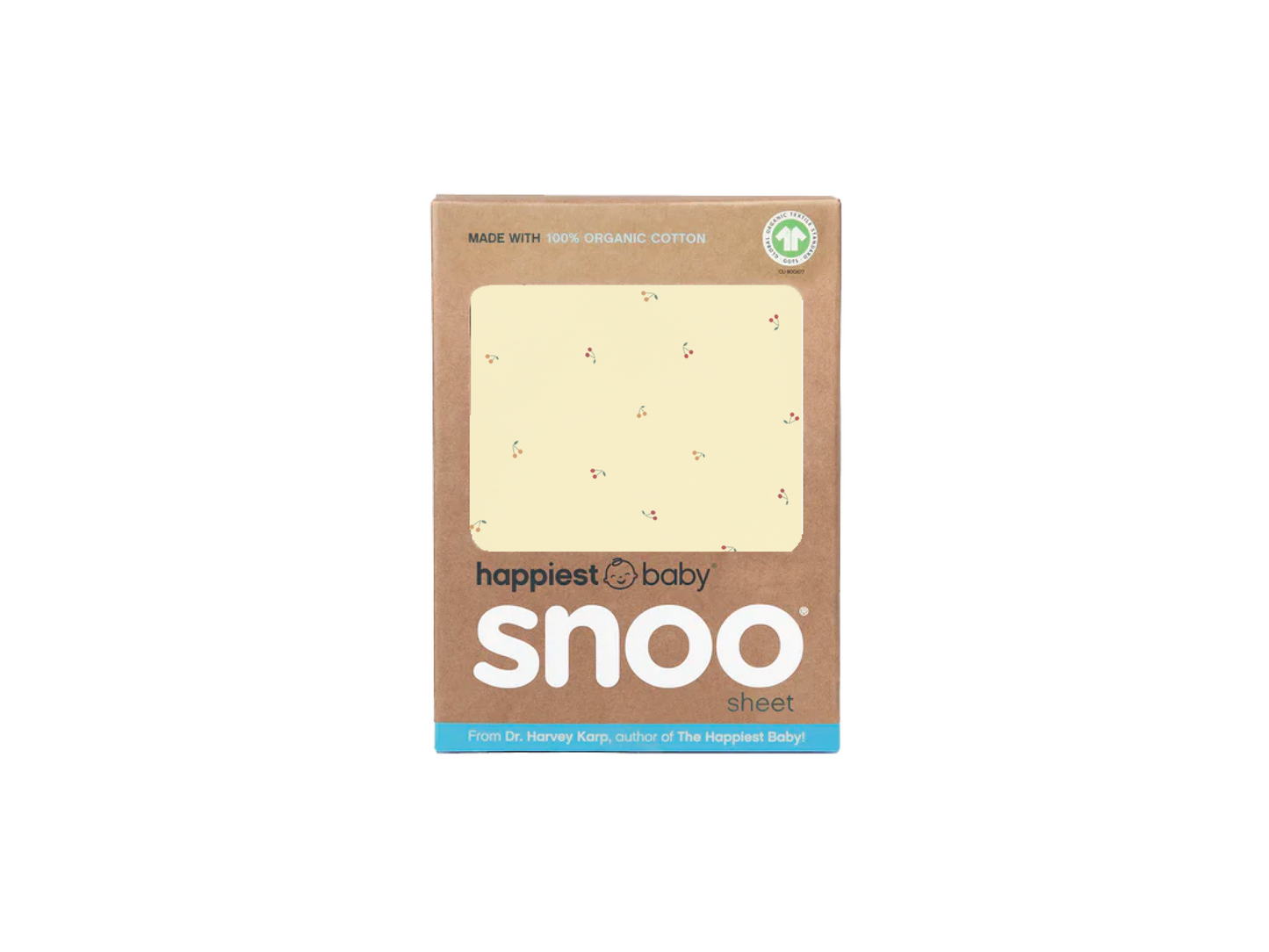 100% Organic Cotton SNOO Baby Bassinet Fitted Sheet