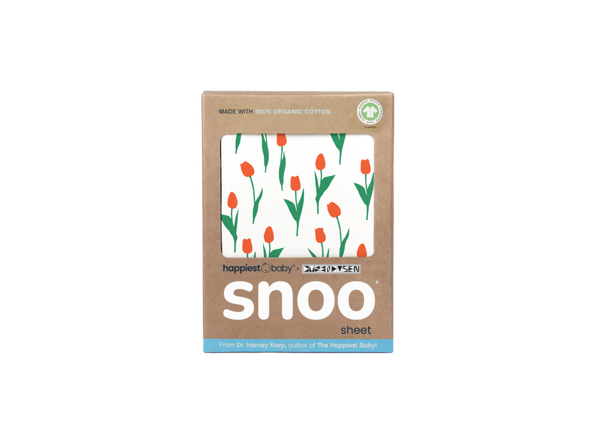 100% Organic Cotton SNOO Baby Bassinet Fitted Sheet